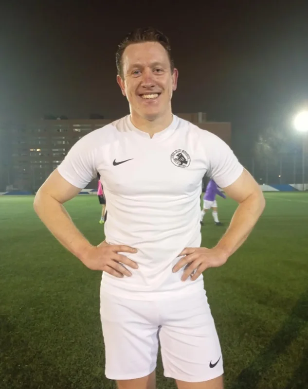 Evan Quinlan de FC BRITÁNICOS